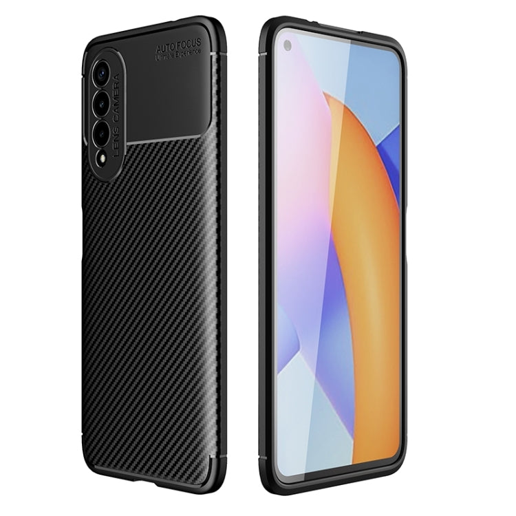 Carbon Fiber Texture Shockproof TPU Case, For Honor X20 SE, For OPPO Reno6 Pro+ 5G, For OPPO Reno6 Pro 5G, For OPPO Reno6 5G