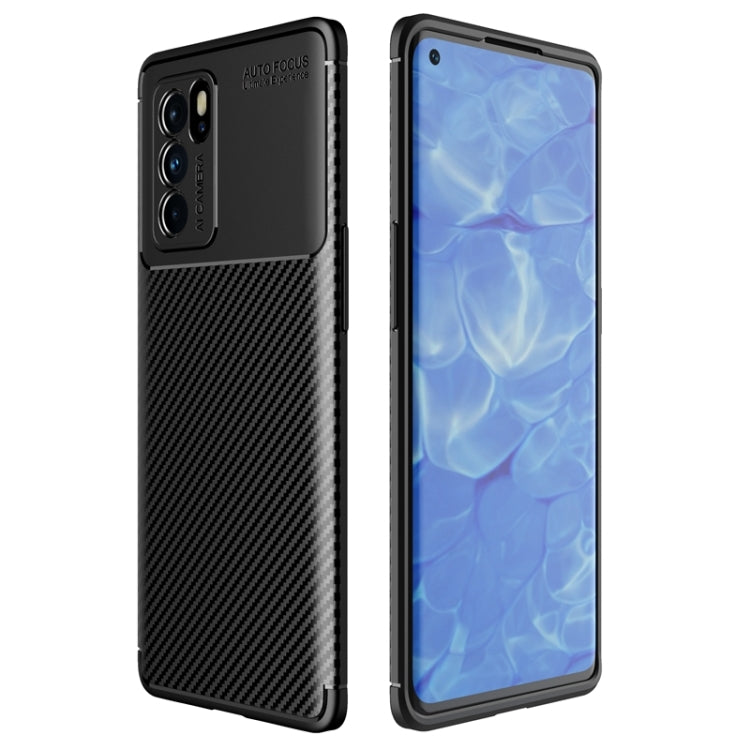 Carbon Fiber Texture Shockproof TPU Case, For Honor X20 SE, For OPPO Reno6 Pro+ 5G, For OPPO Reno6 Pro 5G, For OPPO Reno6 5G