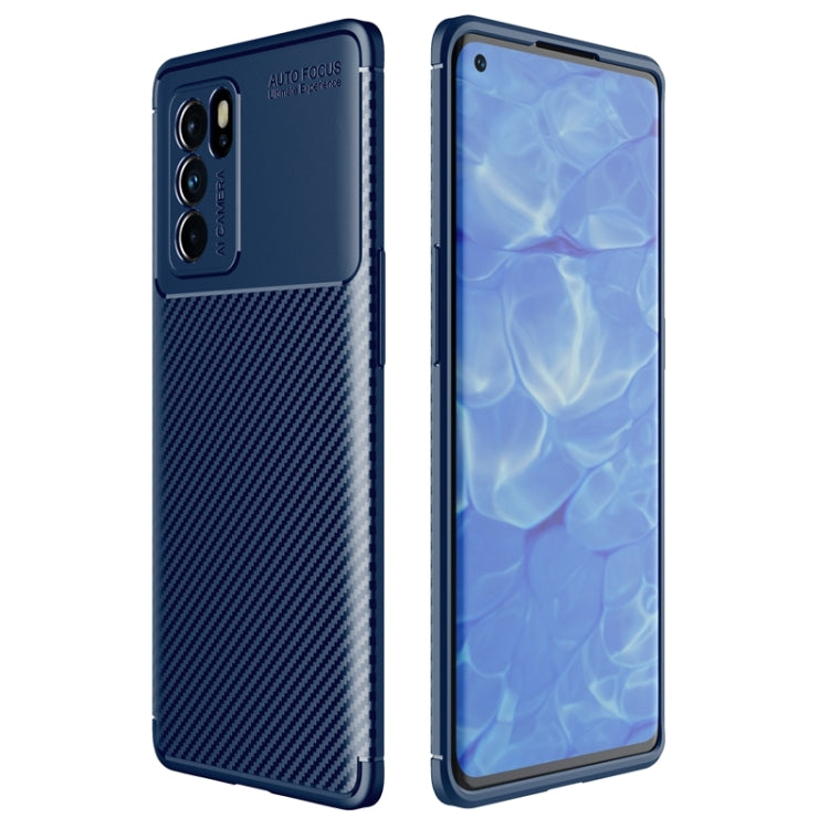 Carbon Fiber Texture Shockproof TPU Case, For Honor X20 SE, For OPPO Reno6 Pro+ 5G, For OPPO Reno6 Pro 5G, For OPPO Reno6 5G