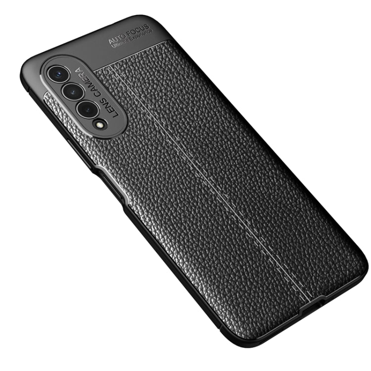 Litchi Texture TPU Shockproof Case, For Honor X20 SE, For OPPO Reno6 Pro+ 5G, For OPPO Reno6 Pro 5G, For OPPO Reno6 5G