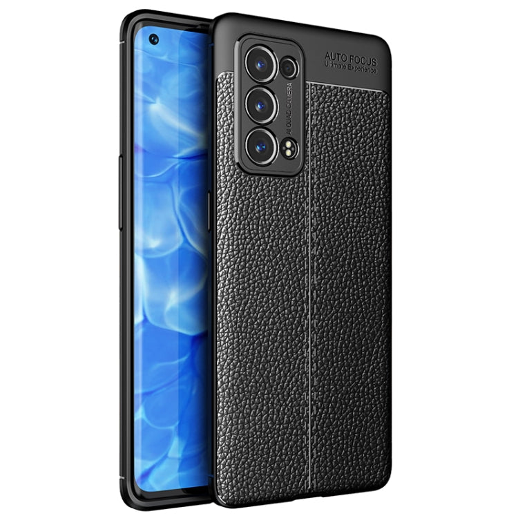 Litchi Texture TPU Shockproof Case, For Honor X20 SE, For OPPO Reno6 Pro+ 5G, For OPPO Reno6 Pro 5G, For OPPO Reno6 5G