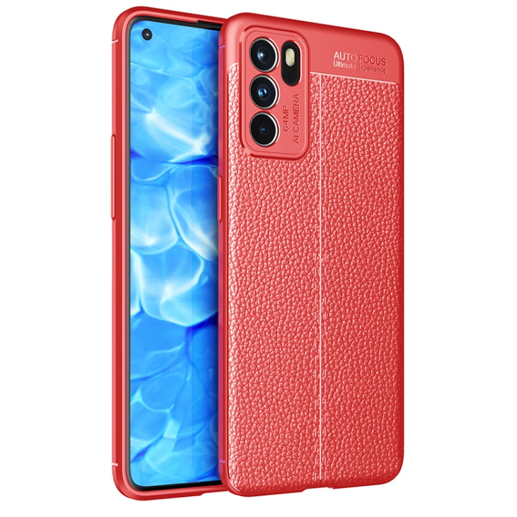 Litchi Texture TPU Shockproof Case, For Honor X20 SE, For OPPO Reno6 Pro+ 5G, For OPPO Reno6 Pro 5G, For OPPO Reno6 5G