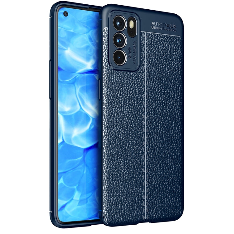 Litchi Texture TPU Shockproof Case, For Honor X20 SE, For OPPO Reno6 Pro+ 5G, For OPPO Reno6 Pro 5G, For OPPO Reno6 5G