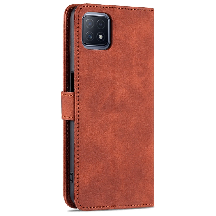 AZNS Skin Feel Calf Texture Horizontal Flip Leather Case with Card Slots &amp; Holder &amp; Wallet, For OPPO A72 5G / A52 5G, For OPPO A94 5G / A95 5G / Reno5Z 5G / F19 Pro+, For OPPO Reno5 / Reno5 K