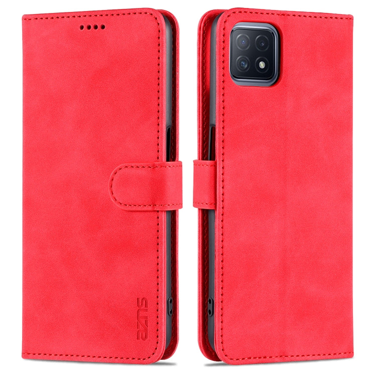 AZNS Skin Feel Calf Texture Horizontal Flip Leather Case with Card Slots &amp; Holder &amp; Wallet, For OPPO A72 5G / A52 5G, For OPPO A94 5G / A95 5G / Reno5Z 5G / F19 Pro+, For OPPO Reno5 / Reno5 K