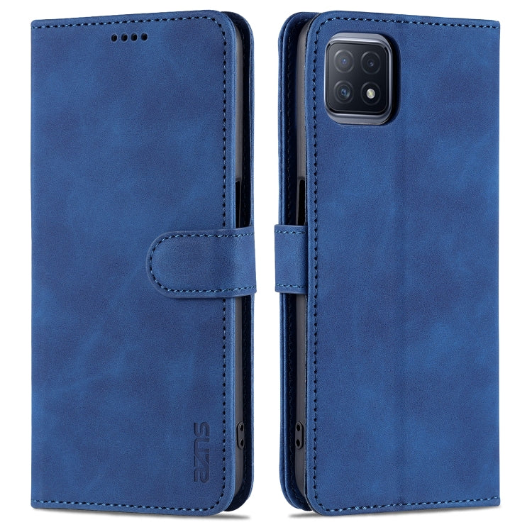 AZNS Skin Feel Calf Texture Horizontal Flip Leather Case with Card Slots &amp; Holder &amp; Wallet, For OPPO A72 5G / A52 5G, For OPPO A94 5G / A95 5G / Reno5Z 5G / F19 Pro+, For OPPO Reno5 / Reno5 K