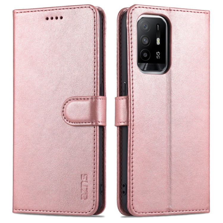 AZNS Skin Feel Calf Texture Horizontal Flip Leather Case with Card Slots &amp; Holder &amp; Wallet, For OPPO A72 5G / A52 5G, For OPPO A94 5G / A95 5G / Reno5Z 5G / F19 Pro+, For OPPO Reno5 / Reno5 K