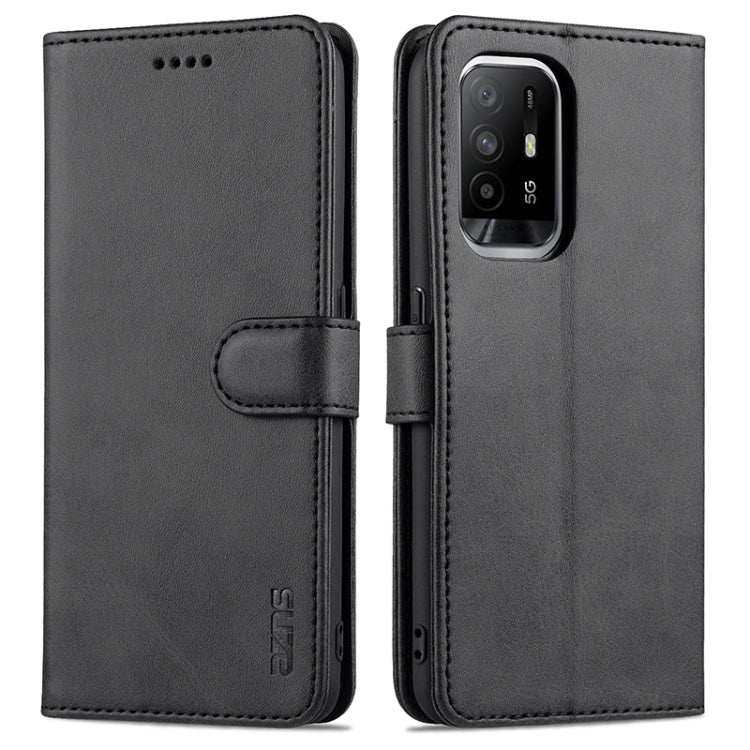 AZNS Skin Feel Calf Texture Horizontal Flip Leather Case with Card Slots &amp; Holder &amp; Wallet, For OPPO A72 5G / A52 5G, For OPPO A94 5G / A95 5G / Reno5Z 5G / F19 Pro+, For OPPO Reno5 / Reno5 K