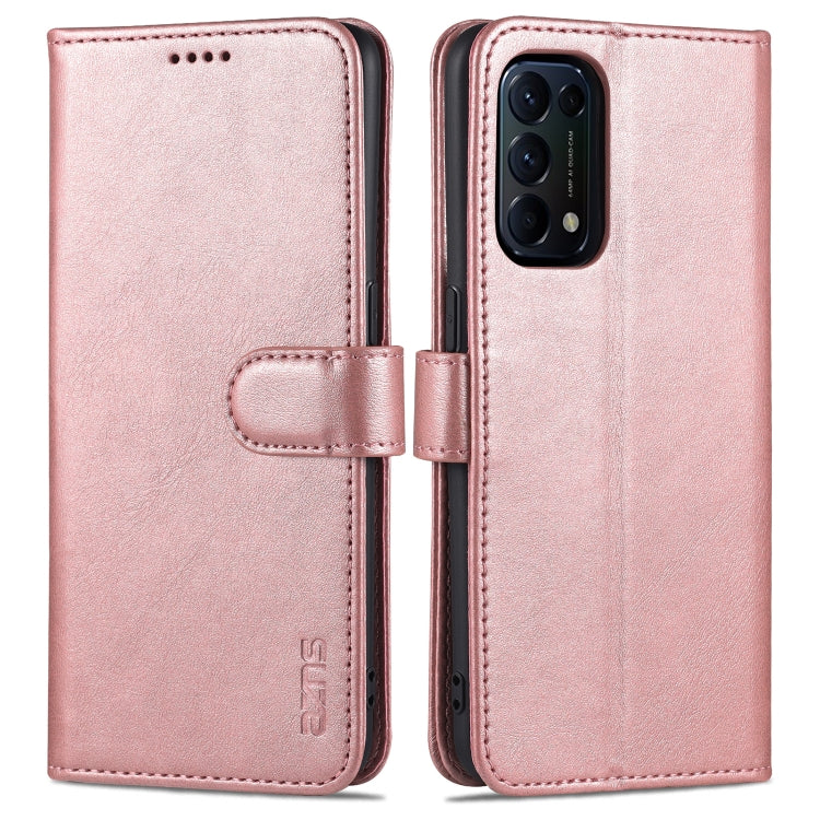 AZNS Skin Feel Calf Texture Horizontal Flip Leather Case with Card Slots &amp; Holder &amp; Wallet, For OPPO A72 5G / A52 5G, For OPPO A94 5G / A95 5G / Reno5Z 5G / F19 Pro+, For OPPO Reno5 / Reno5 K