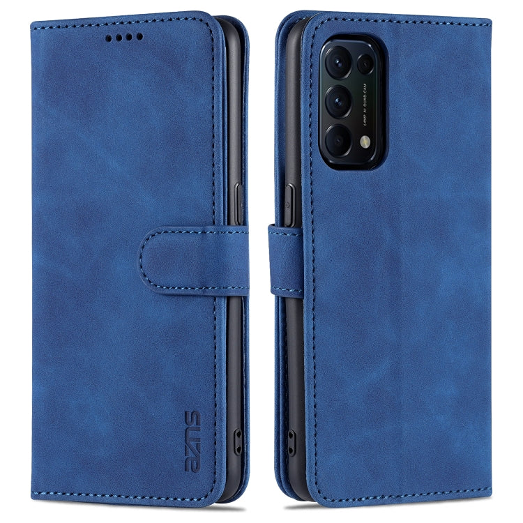 AZNS Skin Feel Calf Texture Horizontal Flip Leather Case with Card Slots &amp; Holder &amp; Wallet, For OPPO A72 5G / A52 5G, For OPPO A94 5G / A95 5G / Reno5Z 5G / F19 Pro+, For OPPO Reno5 / Reno5 K