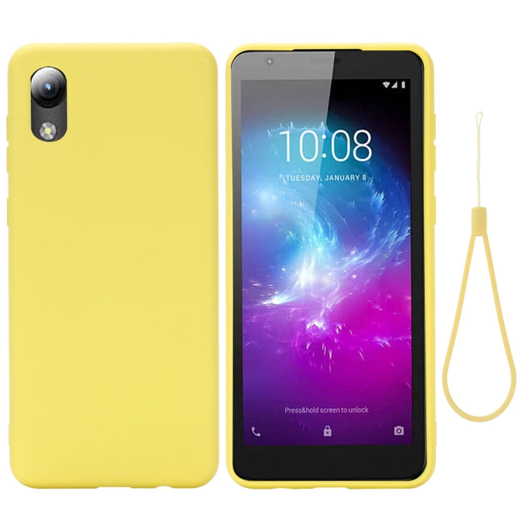 Pure Color Liquid Silicone Shockproof Full Coverage Case