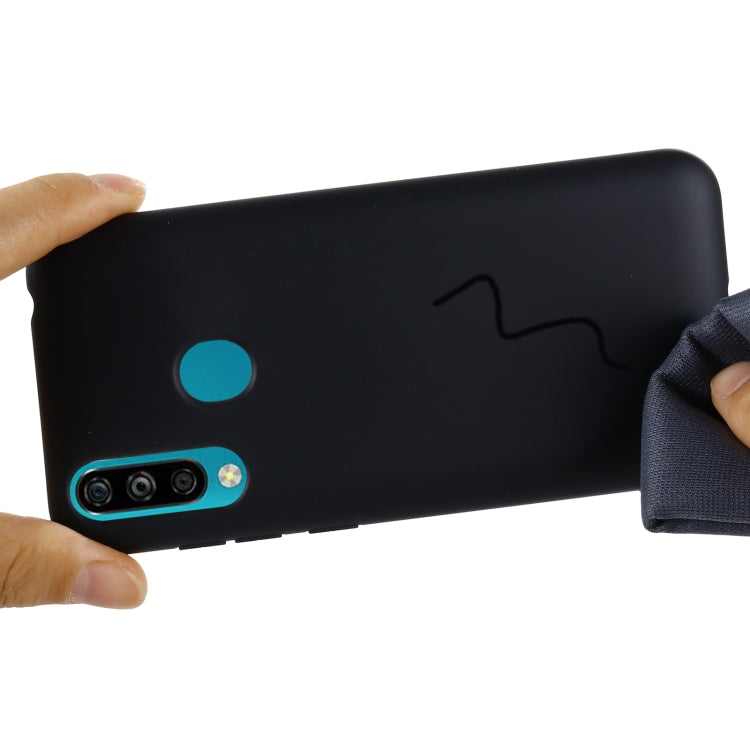 Pure Color Liquid Silicone Shockproof Full Coverage Case