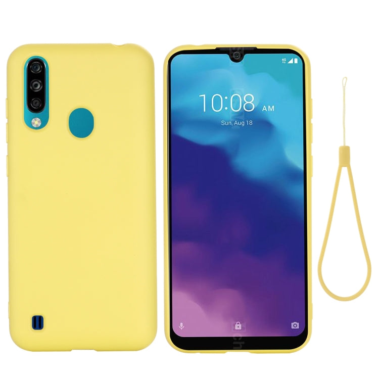 Pure Color Liquid Silicone Shockproof Full Coverage Case