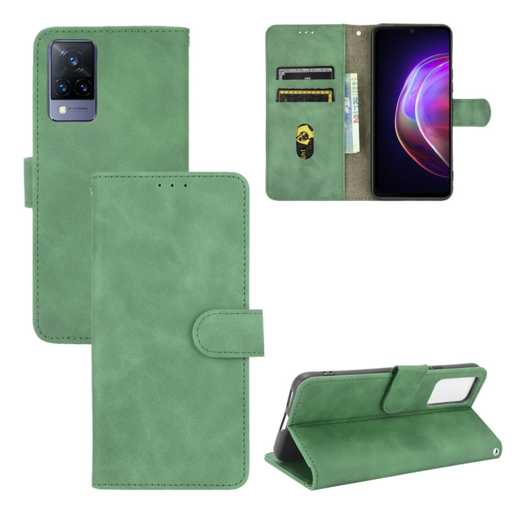 Solid Color Skin Feel Magnetic Buckle Horizontal Flip Calf Texture PU Leather Case with Holder &amp; Card Slots &amp; Wallet