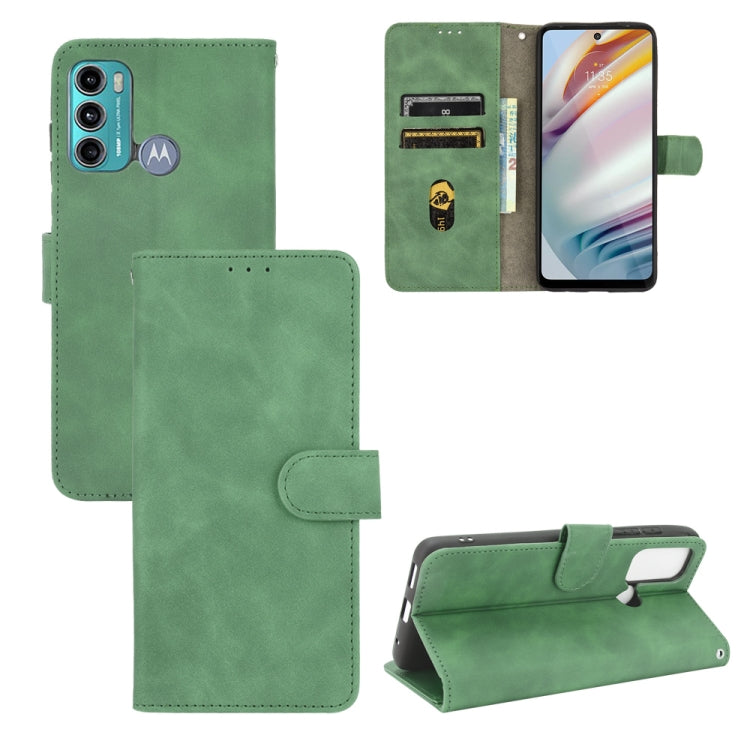 Solid Color Skin Feel Magnetic Buckle Horizontal Flip Calf Texture PU Leather Case with Holder & Card Slots & Wallet