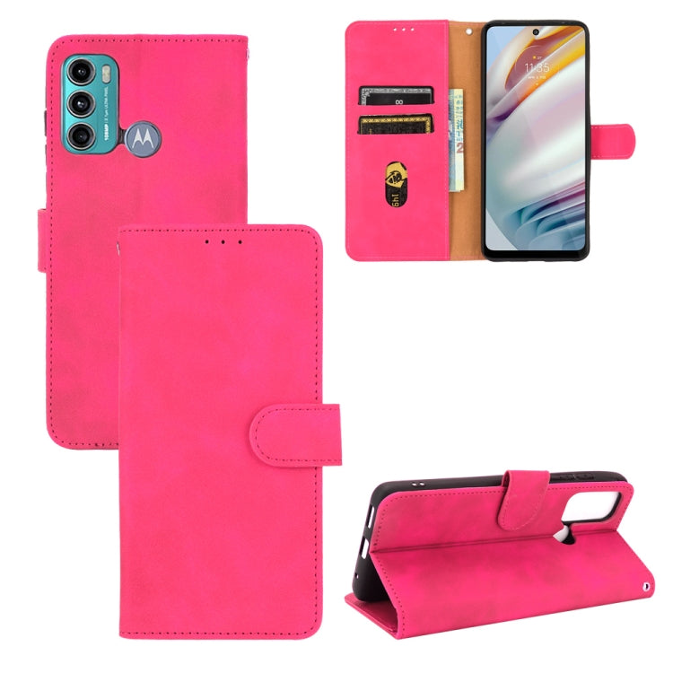 Solid Color Skin Feel Magnetic Buckle Horizontal Flip Calf Texture PU Leather Case with Holder &amp; Card Slots &amp; Wallet