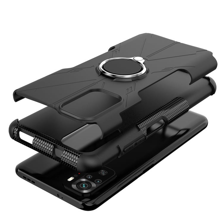 Armor Bear Shockproof PC + TPU Protective Case with Ring Holder, For Xiaomi Redmi Note 10, For Motorola  Moto G30, For vivo Y20