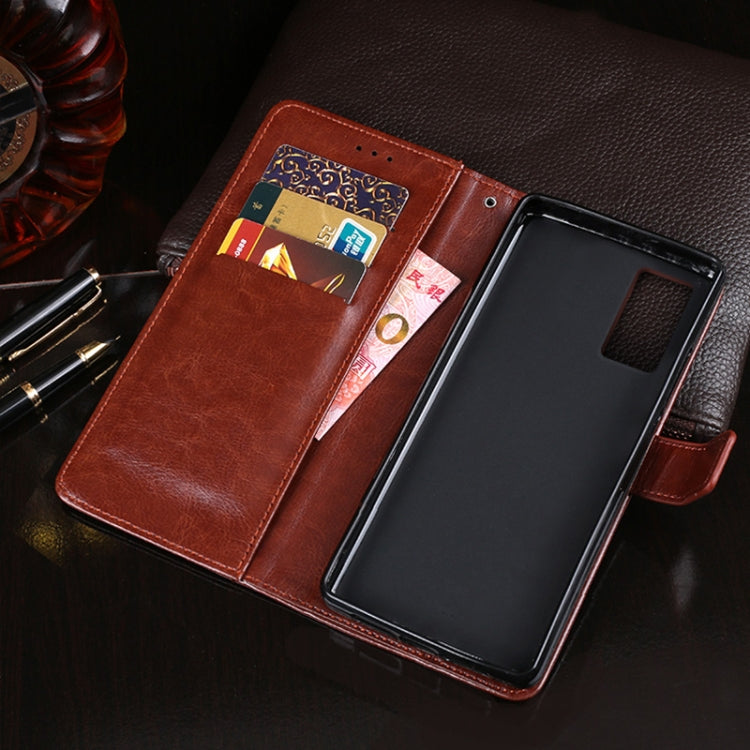 idewei Crazy Horse Texture Horizontal Flip Leather Case with Holder &amp; Card Slots &amp; Wallet, For OPPO K9 5G, For OPPO Realme Narzo 30A, For OPPO Reno5 A Japanese Version, For OPPO Reno 6 Pro, For vivo X60 / X60 (Curved Screen Version)
