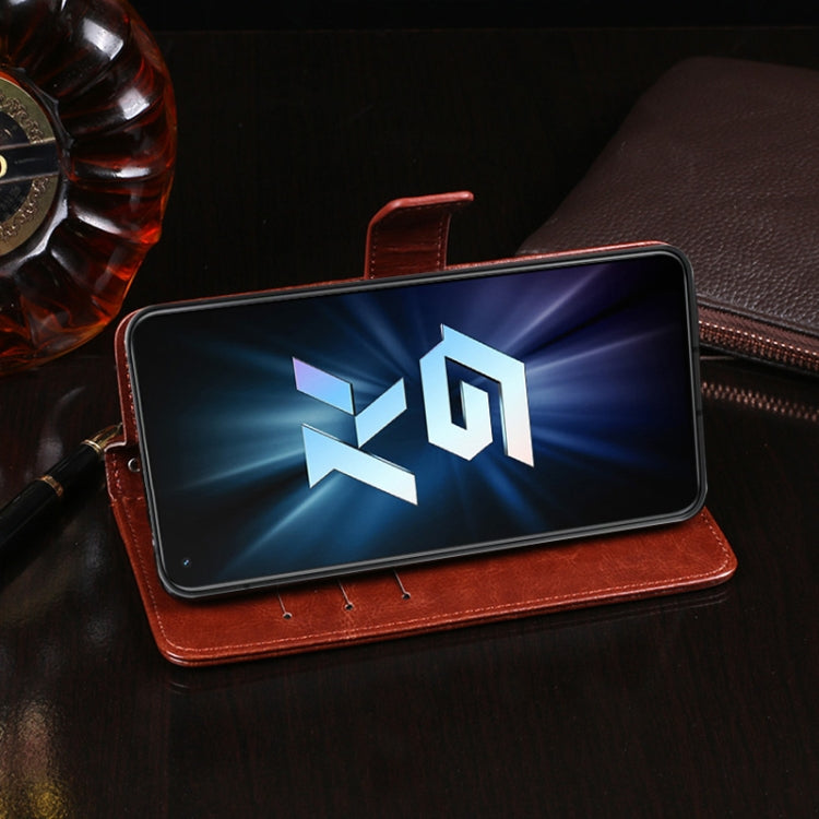 idewei Crazy Horse Texture Horizontal Flip Leather Case with Holder &amp; Card Slots &amp; Wallet, For OPPO K9 5G, For OPPO Realme Narzo 30A, For OPPO Reno5 A Japanese Version, For OPPO Reno 6 Pro, For vivo X60 / X60 (Curved Screen Version)