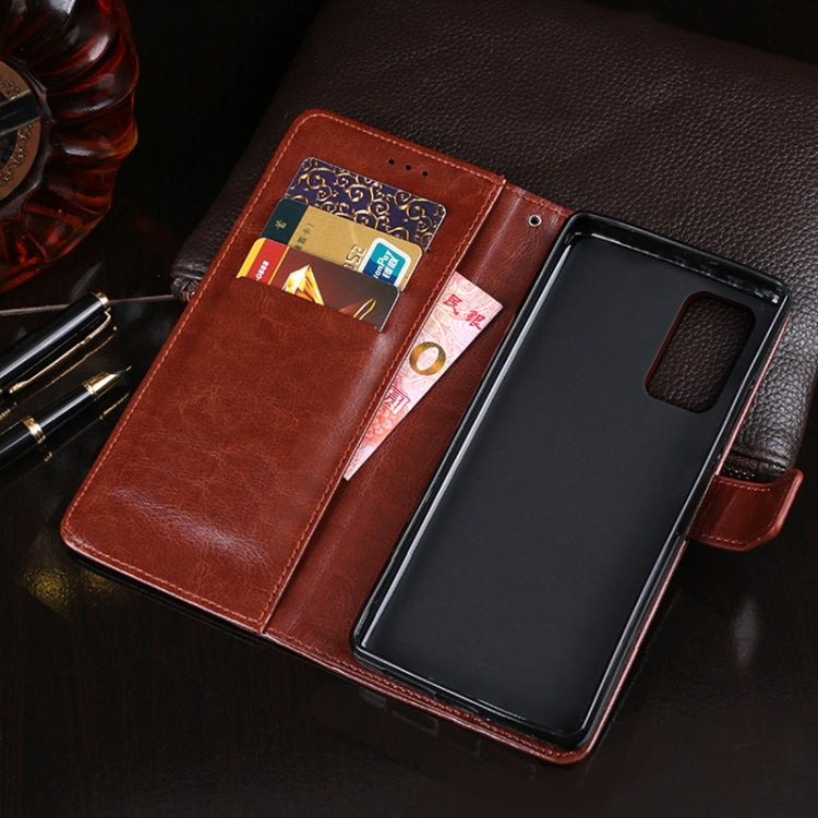 idewei Crazy Horse Texture Horizontal Flip Leather Case with Holder &amp; Card Slots &amp; Wallet, For OPPO Reno 6 Pro 5G, For vivo V21 5G, For OPPO Reno5 A (Japanese Version), For vivo X60 / X60 Curved Screen Version