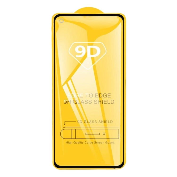 9D Full Glue Full Screen Tempered Glass Film, For OPPO Reno6 5G / Reno7 5G / Reno7 SE 5G (1 PC)