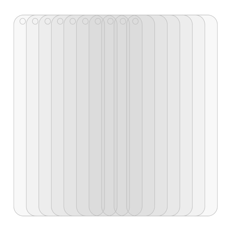10 PCS 0.26mm 9H 2.5D Tempered Glass Film, For OPPO Reno6 5G / Reno7 5G / Reno7 SE 5G (10 PCS)