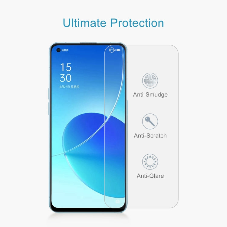 10 PCS 0.26mm 9H 2.5D Tempered Glass Film, For OPPO Reno6 5G / Reno7 5G / Reno7 SE 5G (10 PCS)