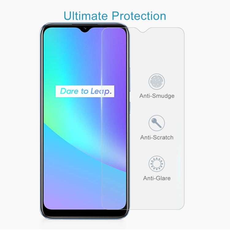 10 PCS 0.26mm 9H 2.5D Tempered Glass Film, For OPPO Realme C25 (10 PCS), For OPPO Realme C21 (10 PCS), For OPPO Realme C15 (10 PCS), For OPPO Realme C12 (10 PCS), For OPPO Realme Q3 Pro Carnival / Q3 Pro 5G (10 PCS), For OPPO Realme C20 (10 PCS)