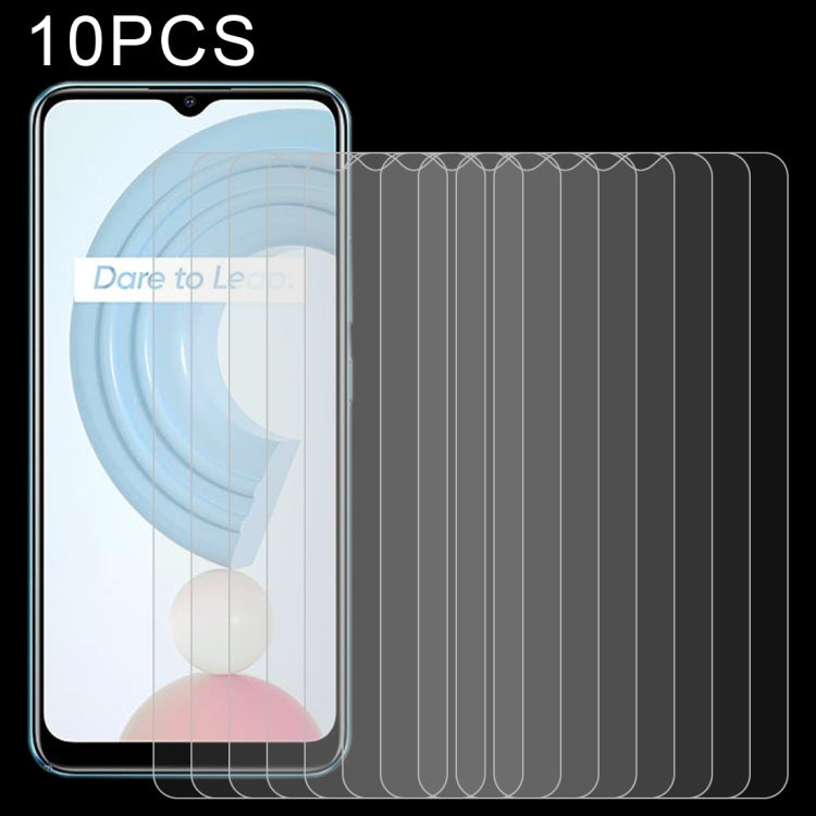 10 PCS 0.26mm 9H 2.5D Tempered Glass Film, For OPPO Realme C25 (10 PCS), For OPPO Realme C21 (10 PCS), For OPPO Realme C15 (10 PCS), For OPPO Realme C12 (10 PCS), For OPPO Realme Q3 Pro Carnival / Q3 Pro 5G (10 PCS), For OPPO Realme C20 (10 PCS)