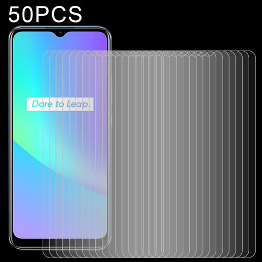 50 PCS 0.26mm 9H 2.5D Tempered Glass Film, For OPPO Realme C25 (50 PCS), For OPPO Realme C21 (50 PCS), For OPPO Realme C15 (50 PCS), For OPPO Realme C12 (50 PCS), For OPPO Realme Q3 Pro Carnival / Q3 Pro 5G (50 PCS), For OPPO Realme C20 (50 PCS)