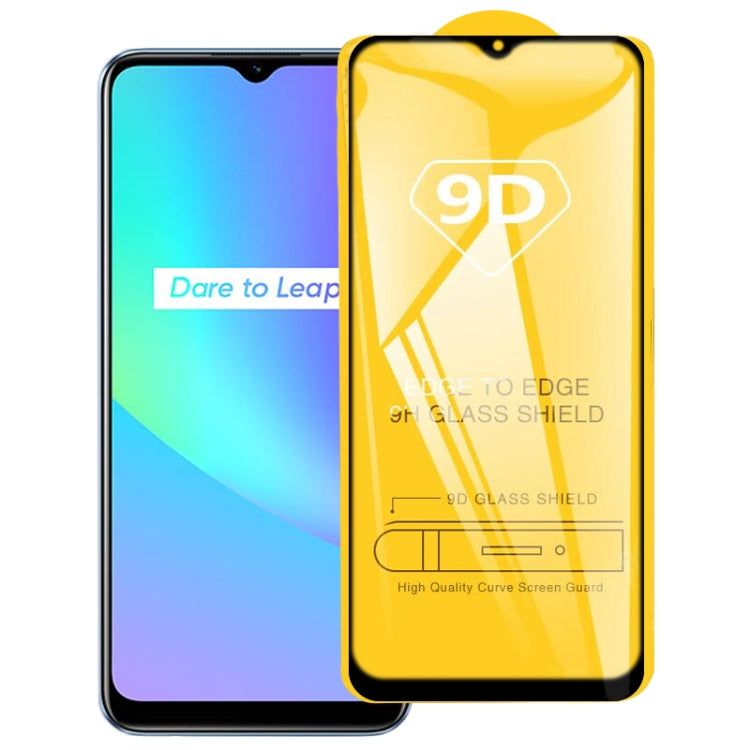 9D Full Glue Full Screen Tempered Glass Film, For OPPO Realme C25 (1 PC), For OPPO Realme C21 (1 PC), For OPPO Realme C12 (1 PC), For OPPO Realme Q3 Pro Carnival / Q3 Pro 5G (1 PC), For OPPO Realme C20 (1 PC), For OPPO Realme C3 (1 PC)