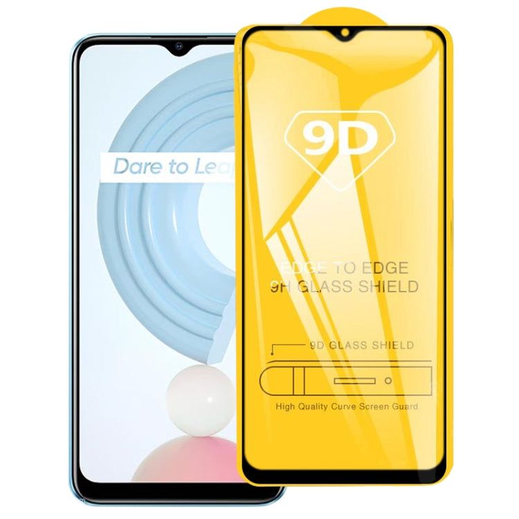 9D Full Glue Full Screen Tempered Glass Film, For OPPO Realme C25 (1 PC), For OPPO Realme C21 (1 PC), For OPPO Realme C12 (1 PC), For OPPO Realme Q3 Pro Carnival / Q3 Pro 5G (1 PC), For OPPO Realme C20 (1 PC), For OPPO Realme C3 (1 PC)