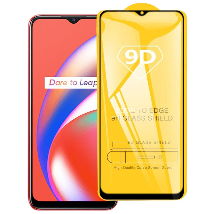 9D Full Glue Full Screen Tempered Glass Film, For OPPO Realme C25 (1 PC), For OPPO Realme C21 (1 PC), For OPPO Realme C12 (1 PC), For OPPO Realme Q3 Pro Carnival / Q3 Pro 5G (1 PC), For OPPO Realme C20 (1 PC), For OPPO Realme C3 (1 PC)