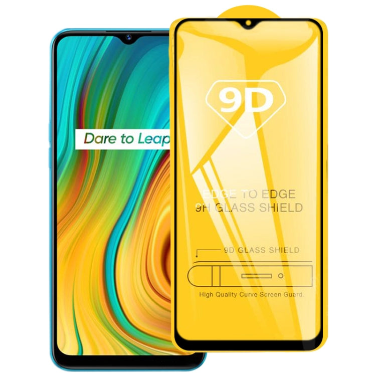 9D Full Glue Full Screen Tempered Glass Film, For OPPO Realme C25 (1 PC), For OPPO Realme C21 (1 PC), For OPPO Realme C12 (1 PC), For OPPO Realme Q3 Pro Carnival / Q3 Pro 5G (1 PC), For OPPO Realme C20 (1 PC), For OPPO Realme C3 (1 PC)