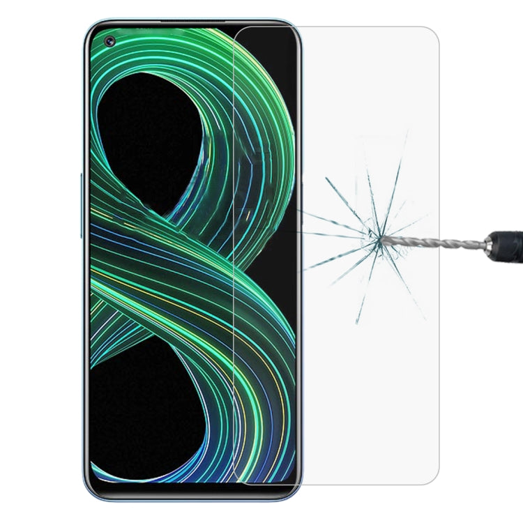 0.26mm 9H 2.5D Tempered Glass Film, For OPPO Realme 8 5G (1 PC), For OPPO Realme 8 / 8 Pro / 9 Pro+ (1 PC)