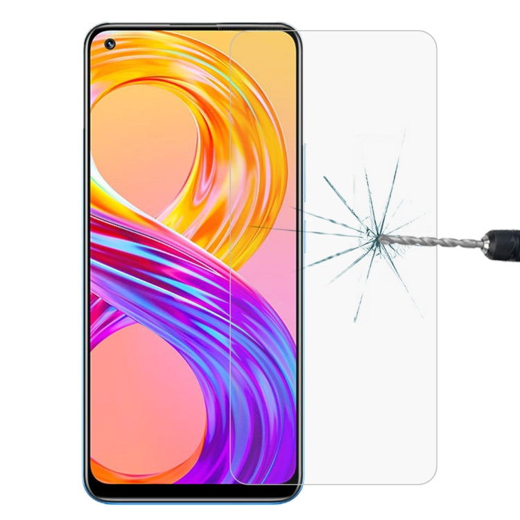 0.26mm 9H 2.5D Tempered Glass Film, For OPPO Realme 8 5G (1 PC), For OPPO Realme 8 / 8 Pro / 9 Pro+ (1 PC)