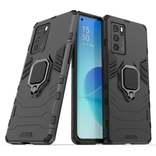 Shockproof PC + TPU Protective Case with Magnetic Ring Holder, For OPPO Reno6 Pro 5G, For OPPO Reno6 Pro+ 5G, For OPPO Reno6 5G, For Xiaomi Redmi Note 10 Pro 5G, For Honor Play 5T