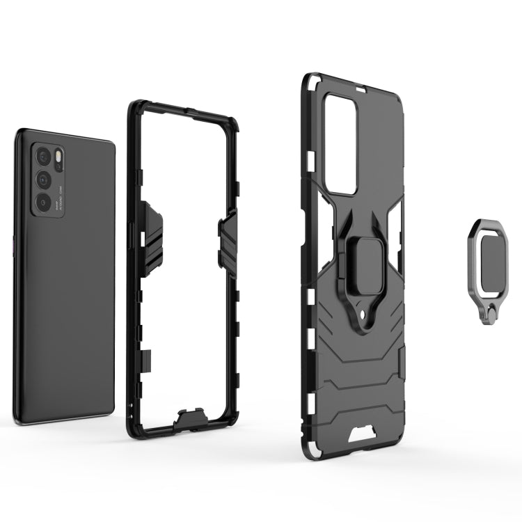 Shockproof PC + TPU Protective Case with Magnetic Ring Holder, For OPPO Reno6 Pro 5G, For OPPO Reno6 Pro+ 5G, For OPPO Reno6 5G, For Xiaomi Redmi Note 10 Pro 5G, For Honor Play 5T