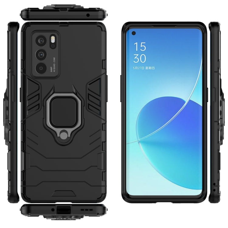 Shockproof PC + TPU Protective Case with Magnetic Ring Holder, For OPPO Reno6 Pro 5G, For OPPO Reno6 Pro+ 5G, For OPPO Reno6 5G, For Xiaomi Redmi Note 10 Pro 5G, For Honor Play 5T