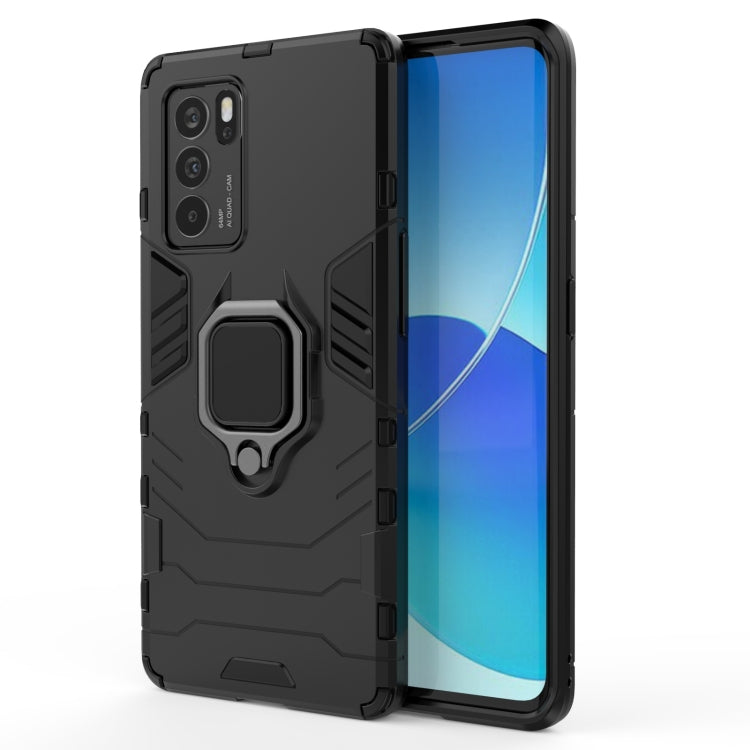 Shockproof PC + TPU Protective Case with Magnetic Ring Holder, For OPPO Reno6 Pro 5G, For OPPO Reno6 Pro+ 5G, For OPPO Reno6 5G, For Xiaomi Redmi Note 10 Pro 5G, For Honor Play 5T