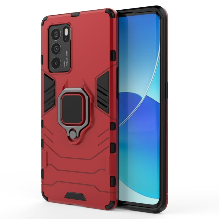 Shockproof PC + TPU Protective Case with Magnetic Ring Holder, For OPPO Reno6 Pro 5G, For OPPO Reno6 Pro+ 5G, For OPPO Reno6 5G, For Xiaomi Redmi Note 10 Pro 5G, For Honor Play 5T