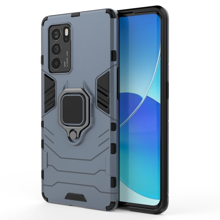 Shockproof PC + TPU Protective Case with Magnetic Ring Holder, For OPPO Reno6 Pro 5G, For OPPO Reno6 Pro+ 5G, For OPPO Reno6 5G, For Xiaomi Redmi Note 10 Pro 5G, For Honor Play 5T