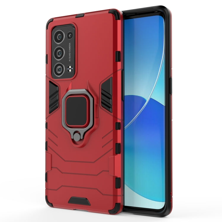 Shockproof PC + TPU Protective Case with Magnetic Ring Holder, For OPPO Reno6 Pro 5G, For OPPO Reno6 Pro+ 5G, For OPPO Reno6 5G, For Xiaomi Redmi Note 10 Pro 5G, For Honor Play 5T