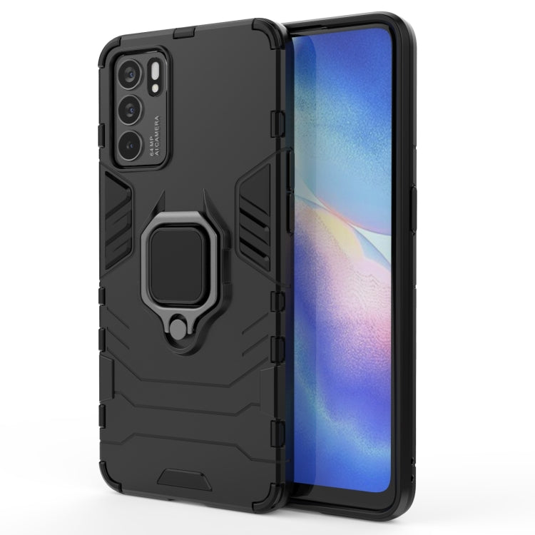 Shockproof PC + TPU Protective Case with Magnetic Ring Holder, For OPPO Reno6 Pro 5G, For OPPO Reno6 Pro+ 5G, For OPPO Reno6 5G, For Xiaomi Redmi Note 10 Pro 5G, For Honor Play 5T