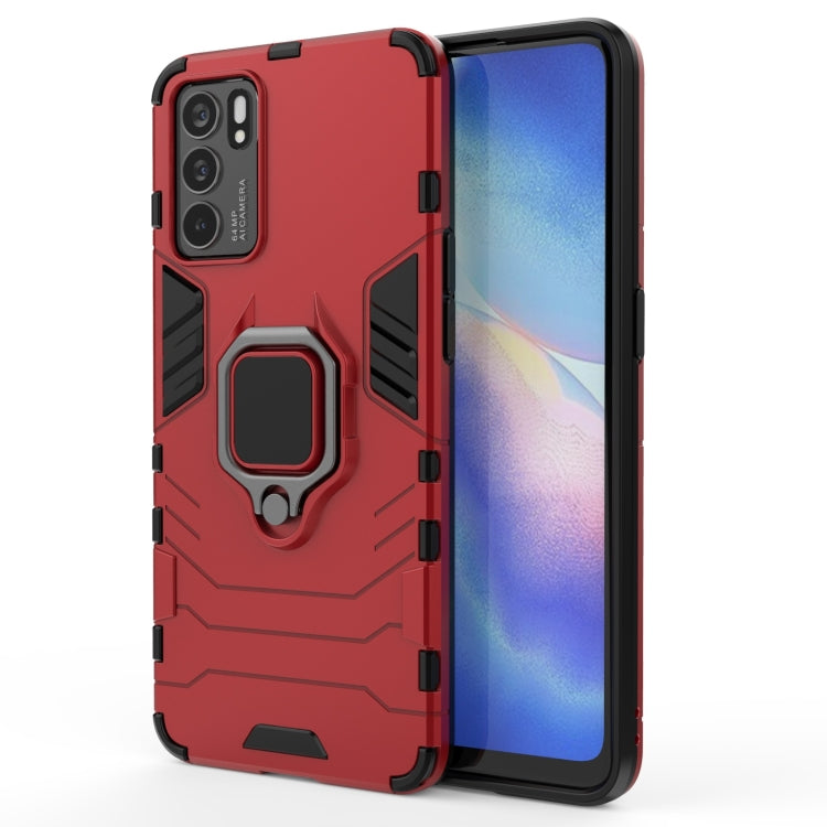 Shockproof PC + TPU Protective Case with Magnetic Ring Holder, For OPPO Reno6 Pro 5G, For OPPO Reno6 Pro+ 5G, For OPPO Reno6 5G, For Xiaomi Redmi Note 10 Pro 5G, For Honor Play 5T