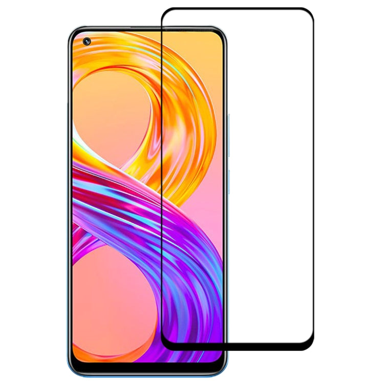 Full Glue Full Cover Screen Protector Tempered Glass Film, For OPPO Realme 8 5G (1 PC), For OPPO Realme 8 / 8 Pro (1 PC)