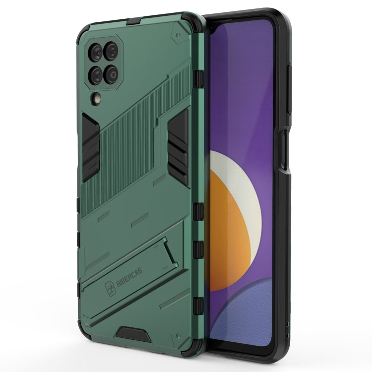 Punk Armor 2 in 1 PC + TPU Shockproof Case with Invisible Holder, For OPPO Reno6 Pro 5G, For OPPO Reno6 5G, For Xiaomi Redmi Note 10 Pro 5G, For Samsung Galaxy M12