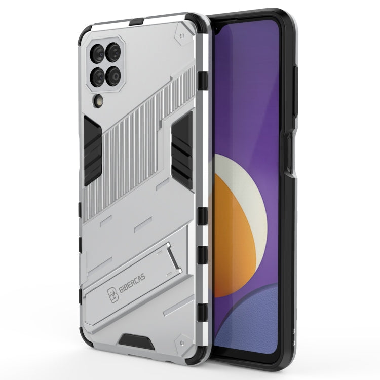 Punk Armor 2 in 1 PC + TPU Shockproof Case with Invisible Holder, For OPPO Reno6 Pro 5G, For OPPO Reno6 5G, For Xiaomi Redmi Note 10 Pro 5G, For Samsung Galaxy M12