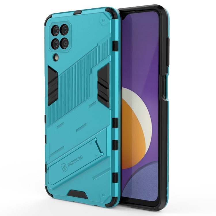 Punk Armor 2 in 1 PC + TPU Shockproof Case with Invisible Holder, For OPPO Reno6 Pro 5G, For OPPO Reno6 5G, For Xiaomi Redmi Note 10 Pro 5G, For Samsung Galaxy M12