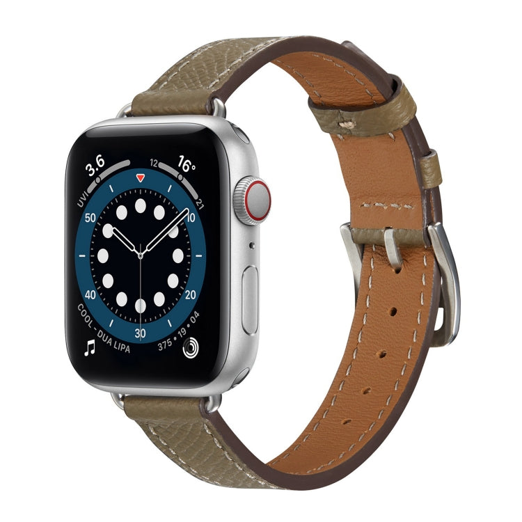 B Style Leather Strap Watchband For Apple Watch Series, 7 45mm / 6 &amp; SE &amp; 5 &amp; 4 44mm / 3 &amp; 2 &amp; 1 42mm, 7 41mm / 6 &amp; SE &amp; 5 &amp; 4 40mm / 3 &amp; 2 &amp; 1 38mm